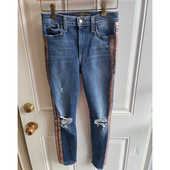 Joe’s Charlie Skinny Jean - Foil Stripe - Picture 8 of 14